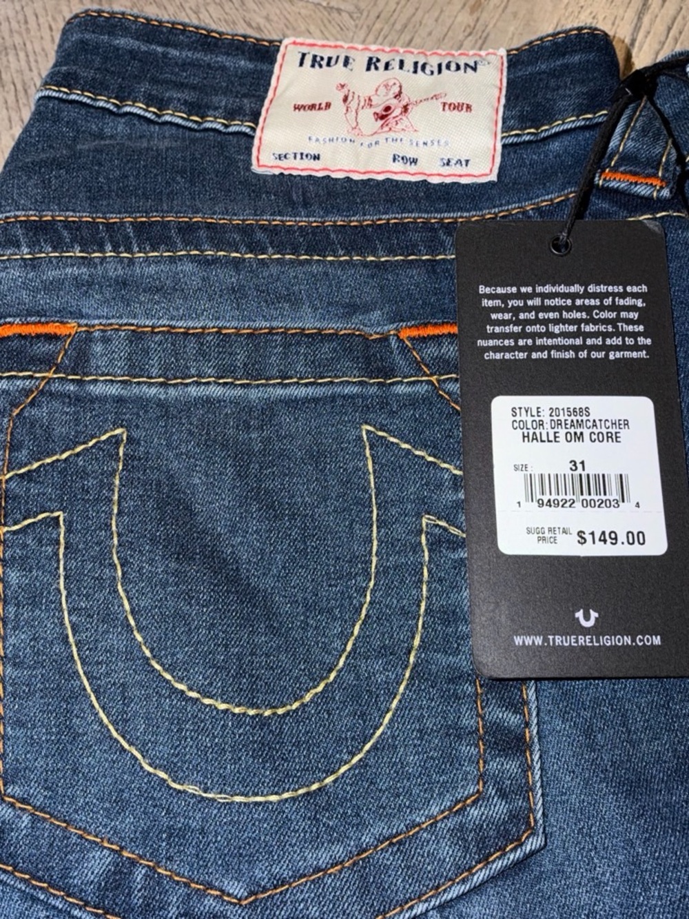 True Religion Women’s Dreamcatcher Jeans — Blue